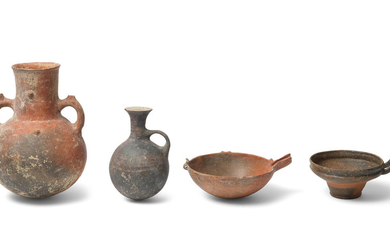 Four Cypriot pottery vessels