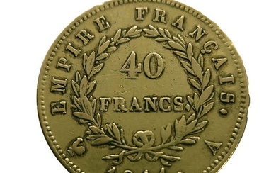 France. Napoléon I (1804-1814). 40 Francs 1811-A, Paris Napoleon Empereur