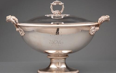 French 1st Standard Silver Soup Tureen
