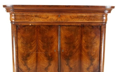 French Empire Convertible Sideboard Bar