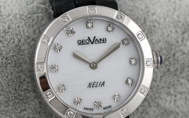 GEOVANI - Swiss Diamond Watch - GOL577-SL-D-7 - No Reserve Price - Women - 2011-present