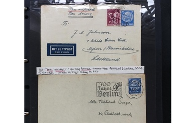 GERMANY. c.1927 to early 1940's collection on covers and ca...