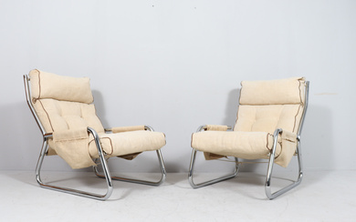 GILLIS LUNDGREN. Mid Century Cantilever Chair/Chair by Gillis Lundgren for Ikea, Sweden, 1970s (2).