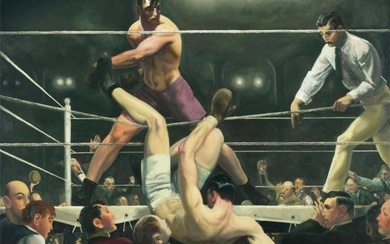 George Bellows "Dempsey and Firpo, 1924" Print