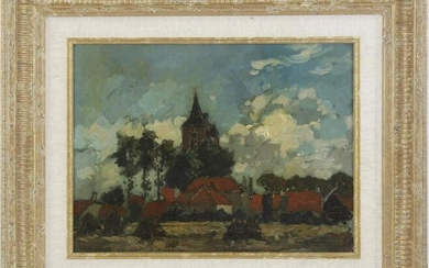 Gerard van Lerven (1885-1966) , View of Ritthem