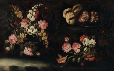 Giuseppe Pesci (Parma ?-1722), attribuito a, Natura