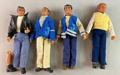 Group of 3 Mego Happy Days Action Figures
