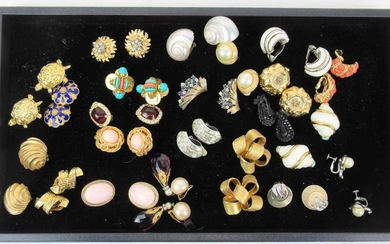 Group of Assorted Costume Jewelry Earrings
