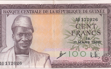 Guinea 100 Francs 1960