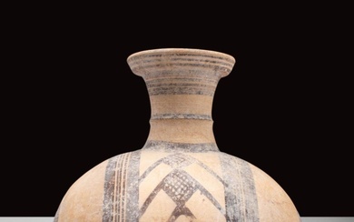 HUGE CYPRIOT JUG DECORATED WITH GEOMETRIC MOTIFS