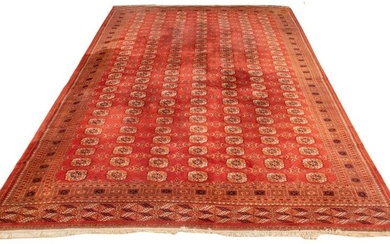Hand-Woven Bokhara Rug, 14' x 10'