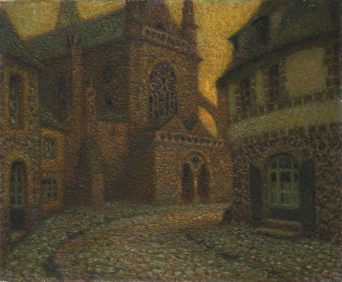Henri Le Sidaner (1862-1939) L’Église, Tréguier