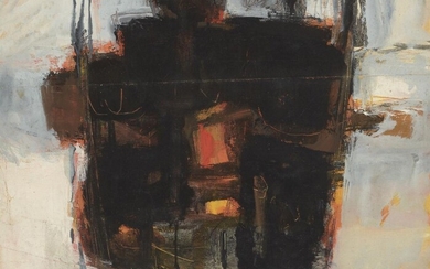 Henry Cliffe, British 1919-1983- Furnace; gouache, bears title and date...
