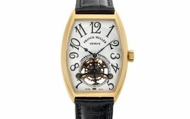 Imperial Tourbillon, Reference 5850T A yellow gold tourbillon wristwatch, Circa 2005 | Imperial Tourbillon 型號5850T | 黃金陀飛輪腕錶，約2005年製, Franck Muller