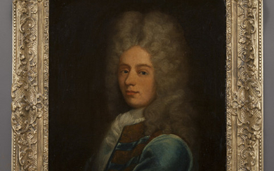 In the style of Nicolas de Largilliere "Portrait