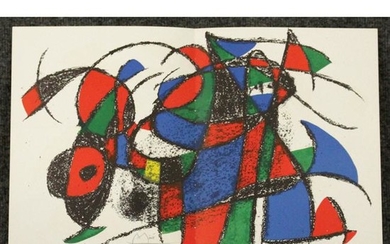 JOAN MIRO [1893-1983] Original Lithograph IV