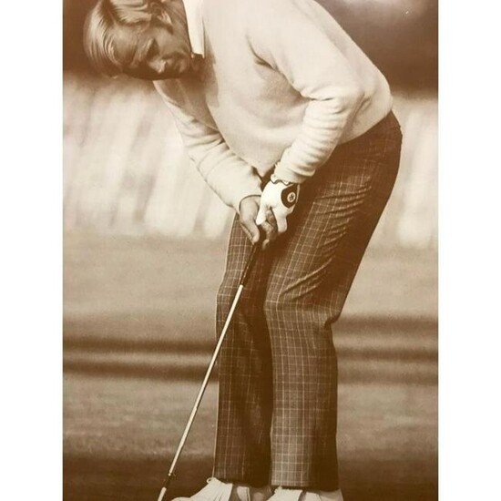 Jack Nicklaus Golfing Photo Print