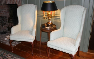 Jack Valentine Private Label Queen Anne Style Armchairs