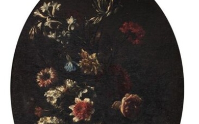 Jean Baptiste MONNOYER (Lille 1636 - Londres 1699) Bouquet de...