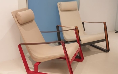Jean Prouvé - Vitra - Armchair (2) - LCP Lounge Chair