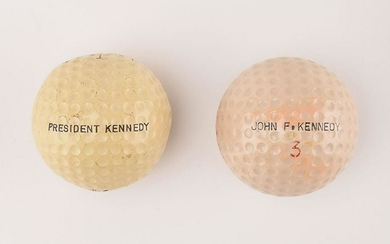 John F. Kennedy's Personally-Owned Pair of (2) Golf