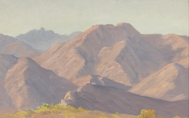 John William Hilton (1904-1983) Mountain Landscape 9 x 12 in....