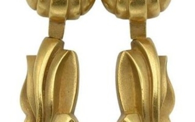 Kieselstein Cord Pair of 18 Karat Gold Ear Clips
