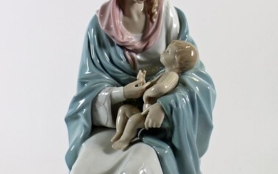 LLADRO MARY & BABY JESUS FIGURINE W/ BOX