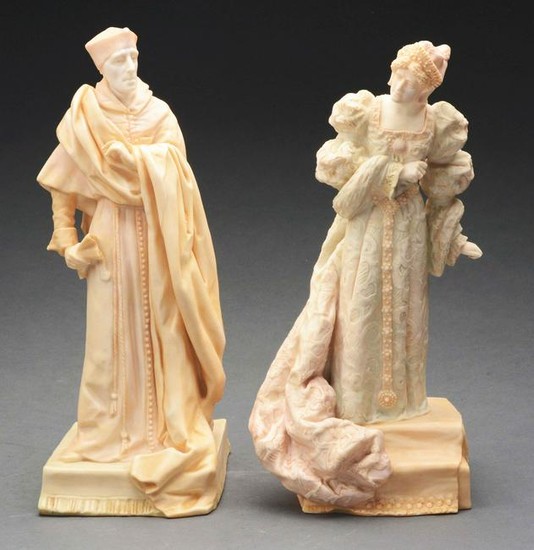 LOT OF 2: ROYAL DOULTON FIGURINES.
