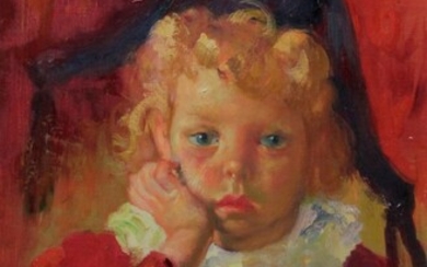 LUIGI CORBELLINI (1901-1968) Portrait d'enfant... - Lot 39 - Osenat
