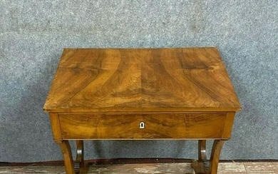 Lady's desk Charles X period in blond mahogany circa 1820-1825 - Mahogany - 19th century