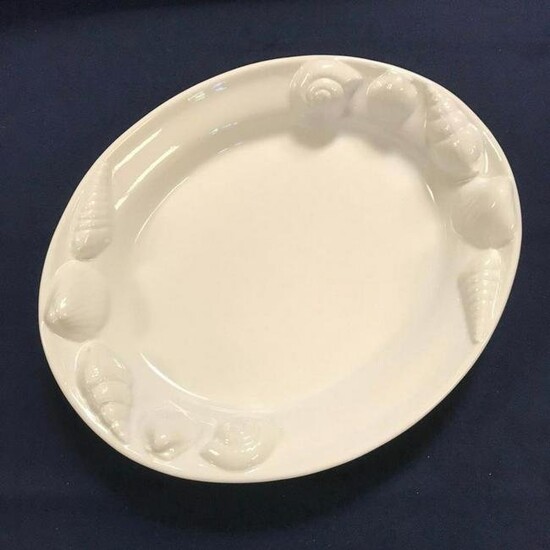 Large Ceramic Cookware, Shell Theme Seafood Platter