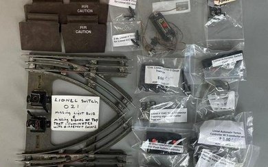Large Group of Lionel O Scale Track Parts