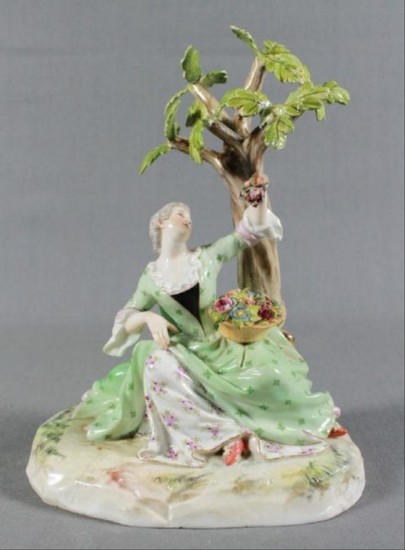Late 19Th Century Meissen Porcelain Figure