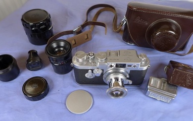 Leica IIIg + M39 Fed 50mm & Jupiter 12 35mm | Rangefinder camera