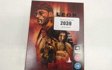 Leon 4K Blu-Ray DVD filmCondition Report There is no condition...