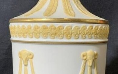 Lidded Vessel in the Style of Wedgwood