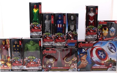 Lot details Hasbro modern issue release Marvel Avengers boxed group,...