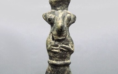 Luristan Bronze Nude Male Figure - 63mm height