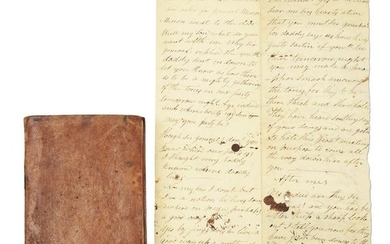 MANUSCRIPT OF "MARION AND A WHIG BOY" WITH HORRY'S