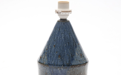 MARIANNE WESTMAN. A table lamp, glazed stoneware, Rörstrand, signed, 1950/60s.