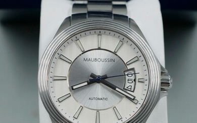 MAUBOUSSIN. L'heure de paix. Bracelet-montre... - Lot 39 - Copages Auction Paris