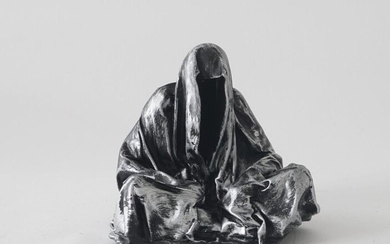 Manfred Kielnhofer (1967), polyester sculpture, Guardian of Time, signed underneath, 17/500, h. 19 cm.