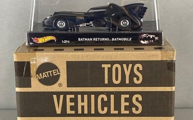 Mattel Hot Wheels Batman Returns Batmobile Factory Sealed Box