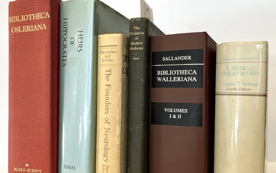 [Medicine]. Sallander, H. Bibliotheca Walleriana. A catalogue of the Erik...