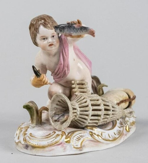 Meissen Hand Painted Porcelain Figure