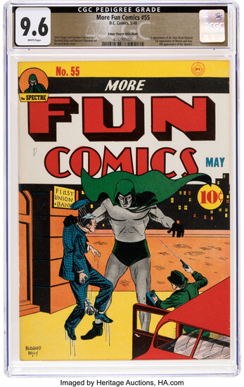 More Fun Comics #55 Mile High Pedigree (DC, 1940)...