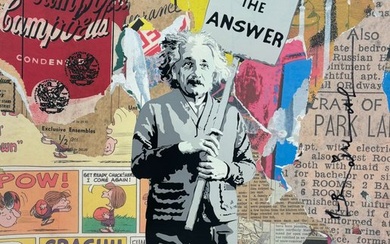 Mr Brainwash (1966) - Einstein (original artwork)