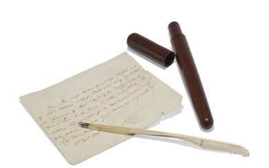 [NELSON, Horatio, Viscount (1758-1805)] – NELSON’S QUILL PEN.