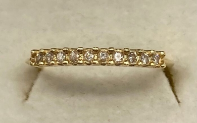 NO RESERVE PRICE - 18 kt. Yellow gold - Ring - 0.40 ct Diamond